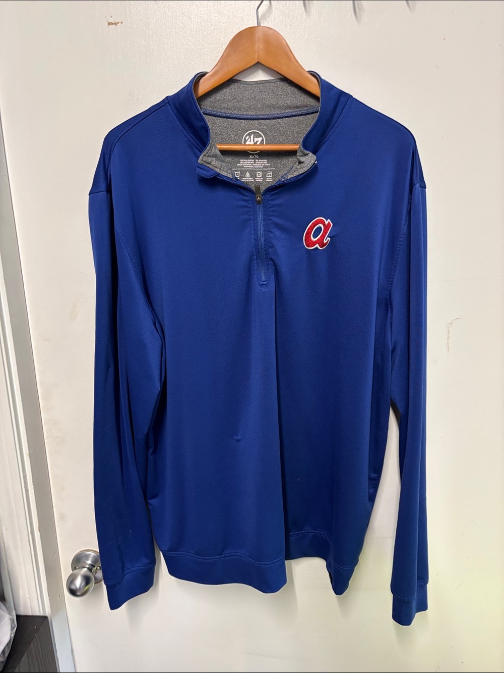 '47 Brand Royal Blue Pullover with Red & White Accent